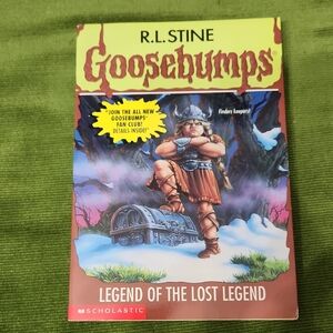 Goosebumps 47 'Legend of the Lost Legend' Book
